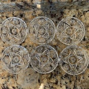 Anchor Hocking Pressed Coasters (6)
